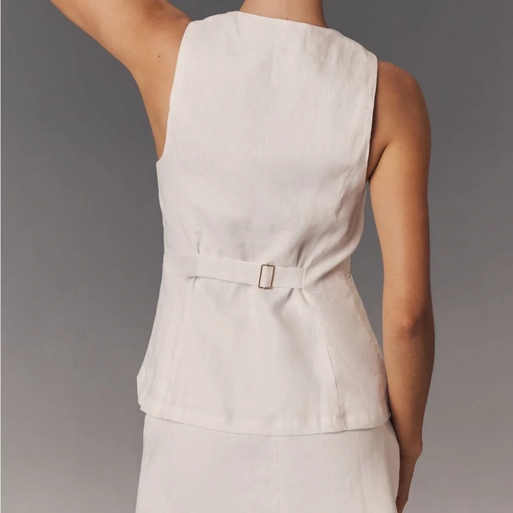 Reformation Aspen Linen Top - Picture 4 of 5